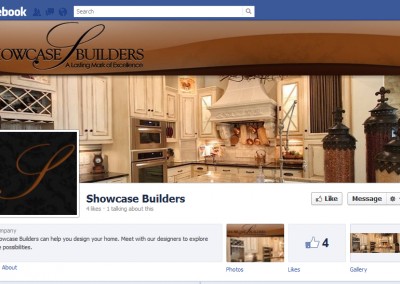 Showcase Home Builders Facebook Page