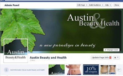 Austin Beauty & Health Facebook page