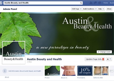 Austin Beauty & Health Facebook page