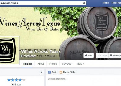 Wines Across Texas Facebook Page