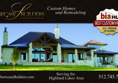 Showcase Builders Ad