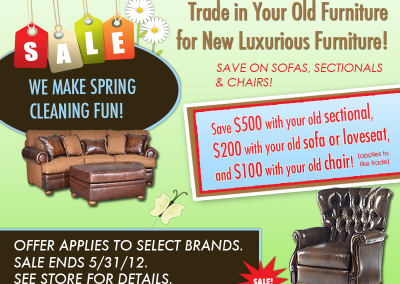 Aladdin Home Store Spring Sales Ad